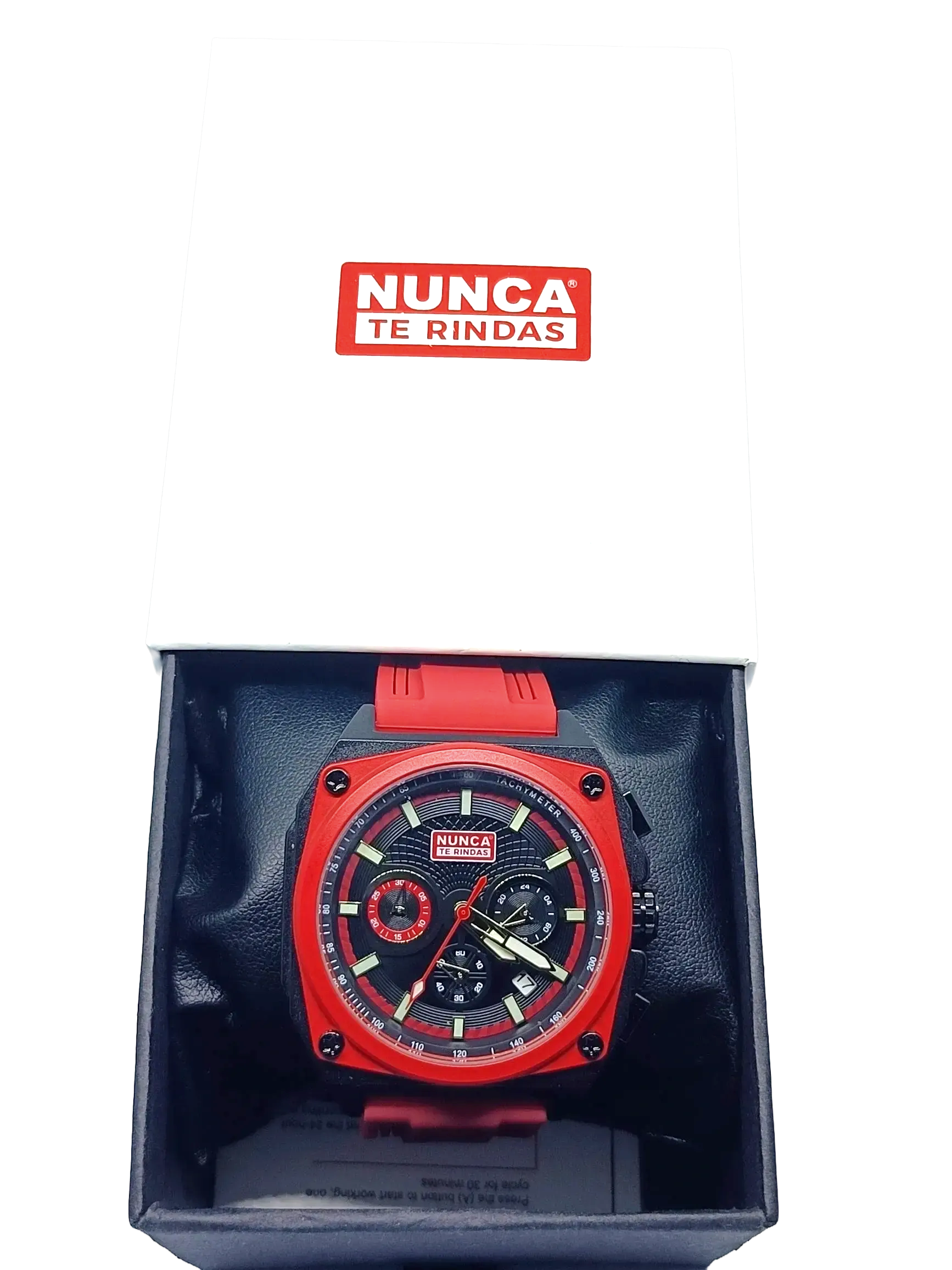 Reloj NUNCA TE RINDAS® — Edición Fundadores